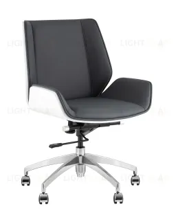 Кресло офисное TopChairs Crown SN серо-голубой УТ000038532