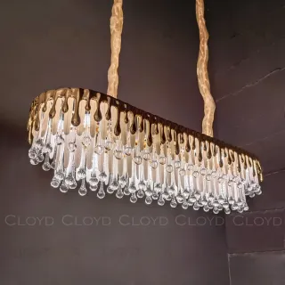 Люстра Cloyd CAPULETTI C14 / шир. 103 см - золото (арт.11256)  11256