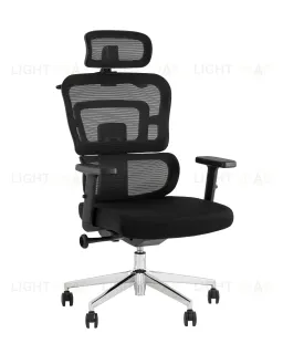 Кресло офисное TopChairs Techno черный УТ000037110