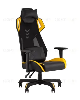 Кресло спортивное TopChairs Рэтчэт желтый УТ000036991