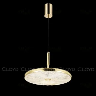Подвесной светильник Cloyd DISCA P1 / Ø42 см - золото (арт.11252)  11252