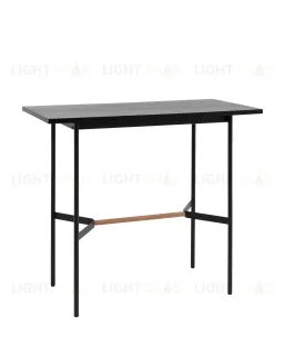 Стол барный Knobb 120*60 черный УТ000036496