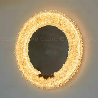 Зеркало Cloyd EDEL-C Mirror / выс. 70 см - кварц - хром (арт.50189)  50189