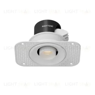 Встраиваемый светильник Maytoni DL127-8W3K-TRS-W