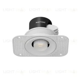 Встраиваемый светильник Maytoni DL127-8W4K-TRS-W