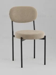 Стул Бриф Original велюр латте, опора черный муар (1шт./уп) УТ000044017
