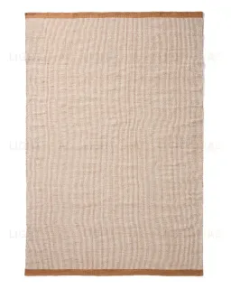 Ковер Tinei в оранжевую полоску, 100% ПЭТ, 200 x 300 см 481295