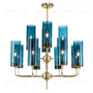 Люстра Glass Tube Chandelier 12 17238