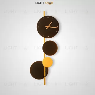 Настенный светильник-часы Time Wood 976154
