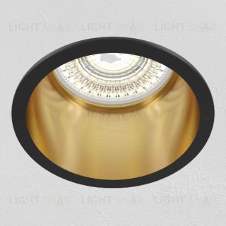 Встраиваемый светильник Ruf black+gold PL01-1381-BG PL01-1381-BG