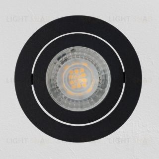 Встраиваемый светильник Zo black PL01-0304-BK PL01-0304-BK