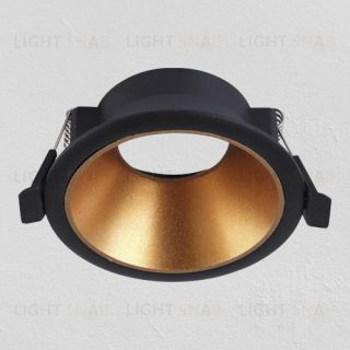 Встраиваемый светильник Rul black+gold PL01-4001-BG PL01-4001-BG