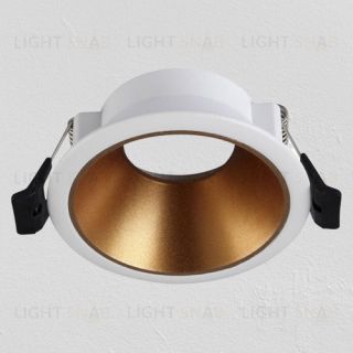 Встраиваемый светильник Rul white+gold PL01-4001-WG PL01-4001-WG
