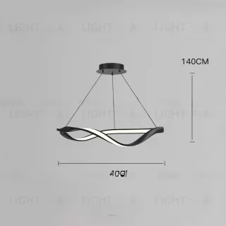 Люстра THAWED CIRCLE 40 BK VL32289