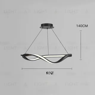 Люстра THAWED CIRCLE 50 BK VL32290