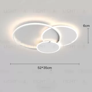 Потолочная люстра NORDIC LIGHT LUXE 52 WH A VL32566