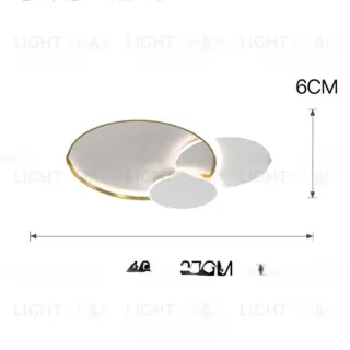 Потолочная люстра NORDIC LIGHT LUXE 42 GL VL32559