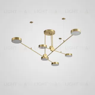 Потолочная светодиодная люстра TECHNUM LED GOLD VL19339