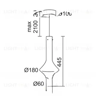 Подвесной светильник BASIT PLR VL30855