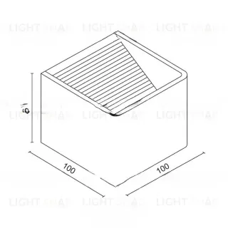 Настенный светодиодный светильник MARTIN VL31003