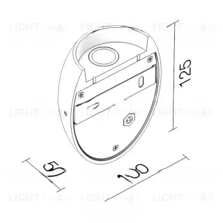 Настенный светодиодный светильник ARBEN VL31071