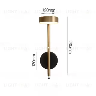 Настенный светодиодный светильник с 1 плафоном ROSEY VL27552