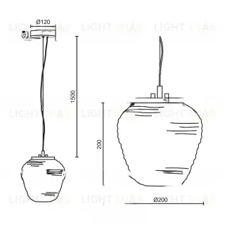 Подвесной светильник NISHA LR VL30874