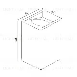 Накладной светодиодный светильник OLIV VL31104