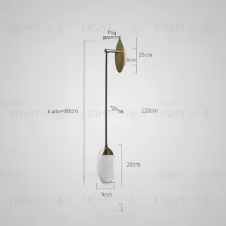 Настенный светильник FIERA WALL VL24378