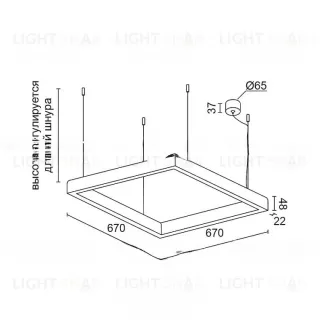 Линейный светодиодный светильник BARTOL HL MLR VL30635