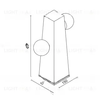 Светильники для уличного освещения ANONI LR VL30427