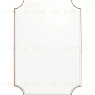 Зеркало в золотой раме “Аверон” LHDWM3543MLR
