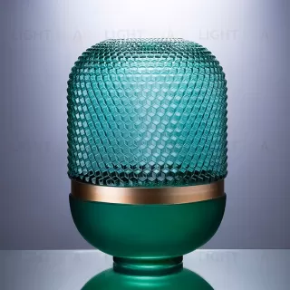  Ваза Cloyd DOTT Vase / выс. 30 см - зелен. стекло (арт.50033)  50033