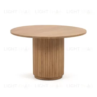 Круглый стол Licia из массива манго с натуральной отделкой Ø 120 см 110421