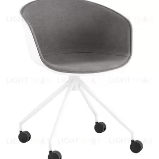 Кресло офисное LIBRA рогожка серый УТ000036178