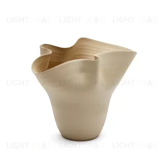 Macaire Керамическая ваза бежевого цвета Ø 26 см 178128