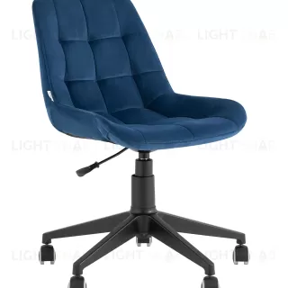 Кресло компьютерное Флекс велюр синий УТ000037104