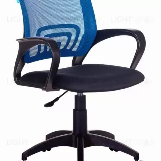 Кресло Бюрократ CH-695NLT синий TW-05 сиденье черный TW-11 сетка/ткань крестовина пластик УТ000016930