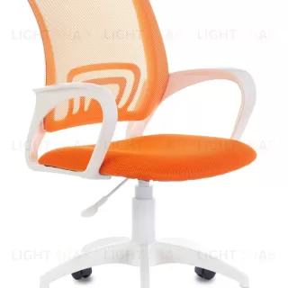 Кресло Бюрократ CH-W695NLT оранжевый TW-38-3 TW-96-1 сетка/ткань крестовина пластик пластик белый УТ000017038