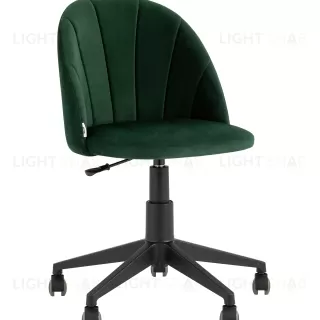 Кресло компьютерное Логан велюр зелёный УТ000035457