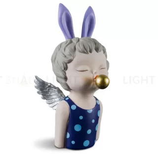 Дизайнерская статуэтка - ангел bouble kids (синий) (синий) MY-D127