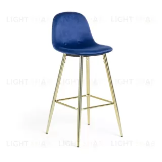 Барный стул Nilson темно-синий 067121
