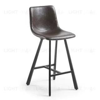Полубарный стул Trap темно-коричневый 052534