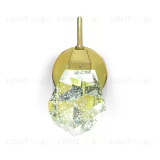 Настенный светильник Crystal rock gold MD-020B-wall gold