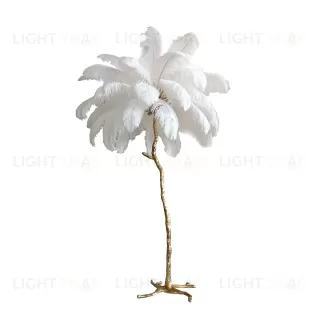 Торшер BRFL5014 white BRFL5014 white/antique brass