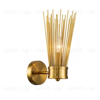 Настенный светильник Romeo 1 brass KM1239W-1 brass