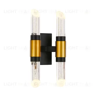 Настенный светильник MB18001040-4A gold/black MB18001040-4A black/gold