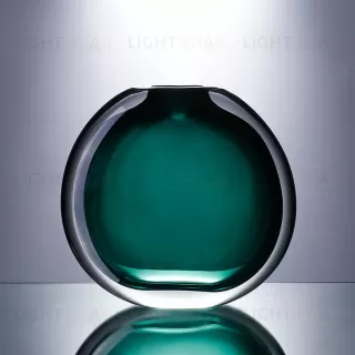  Ваза Cloyd MAZZORBO Vase / выс. 23 см - зелен. стекло (арт.50043)  50043