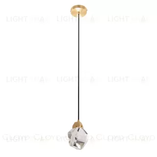  Подвесной светильник Cloyd BOZON-B P1 / выс. 15 см - латунь (арт.10758)  10758