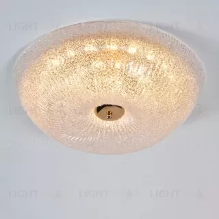  Потолочный светильник Cloyd MANIOCA FM1 / Ø40 см - золото (арт.11039)  11039
